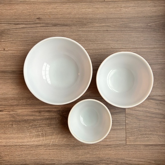 Pyrex Old Orchard 3 Piece Mixing Nesting Bowls - Picture 4 of 6